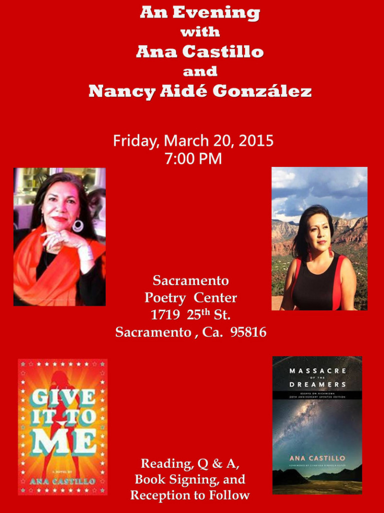 Vertical Poster Ana Castillo and Nancy A. Gonzalez